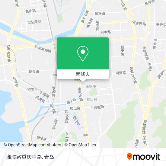 湘潭路重庆中路地图