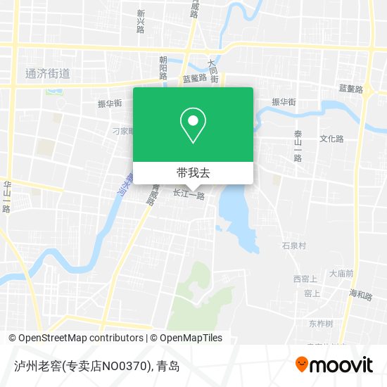 泸州老窖(专卖店NO0370)地图