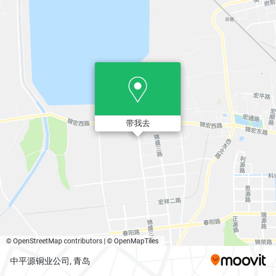 中平源铜业公司地图