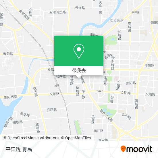 平阳路地图