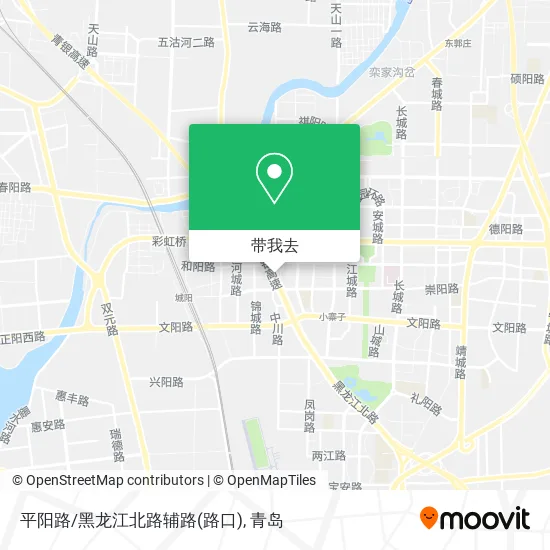 平阳路/黑龙江北路辅路(路口)地图