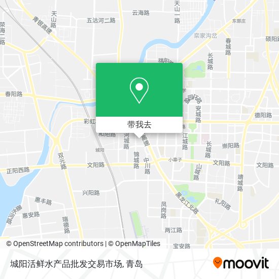 城阳活鲜水产品批发交易市场地图