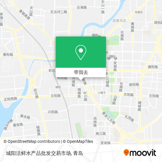 城阳活鲜水产品批发交易市场地图