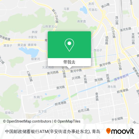 中国邮政储蓄银行ATM(辛安街道办事处东北)地图