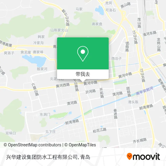 兴华建设集团防水工程有限公司地图
