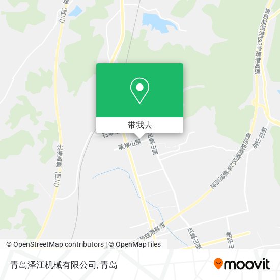 青岛泽江机械有限公司地图