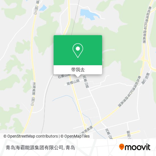 青岛海霸能源集团有限公司地图