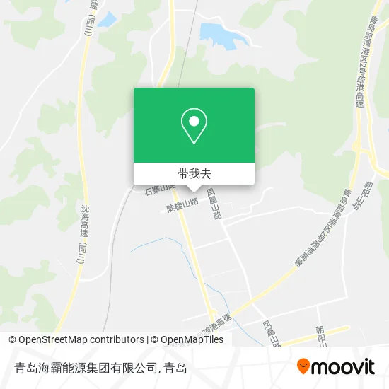 青岛海霸能源集团有限公司地图