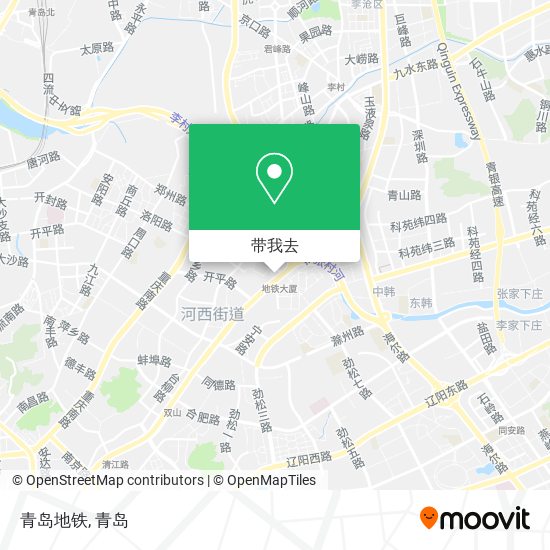 青岛地铁地图