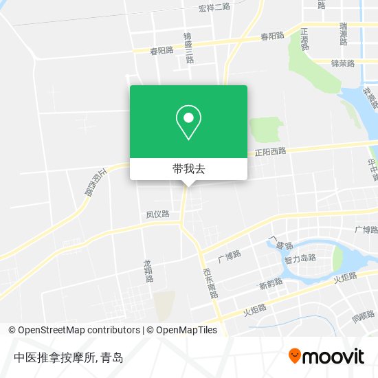 中医推拿按摩所地图