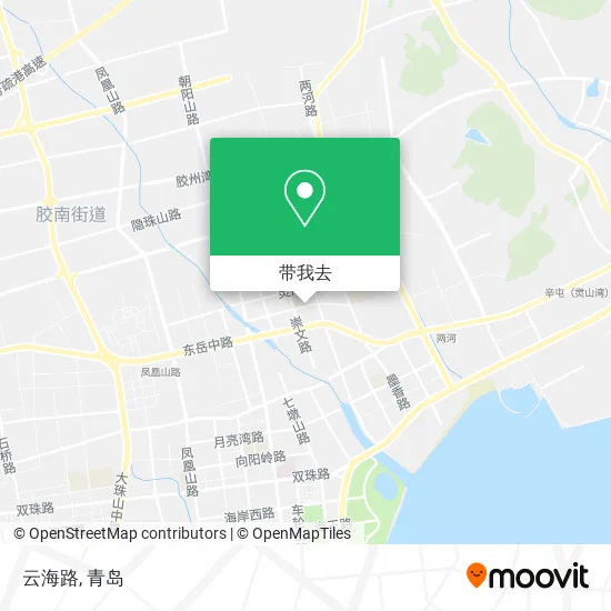 云海路地图