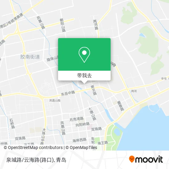 泉城路/云海路(路口)地图