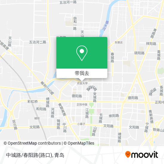 中城路/春阳路(路口)地图