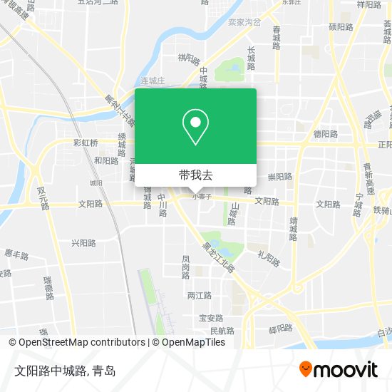 文阳路中城路地图