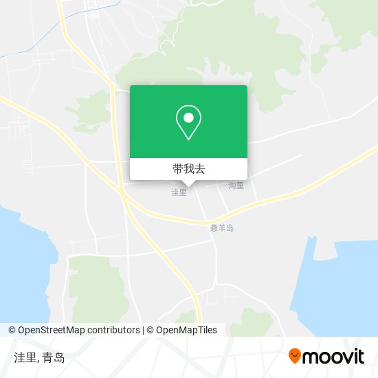 洼里地图