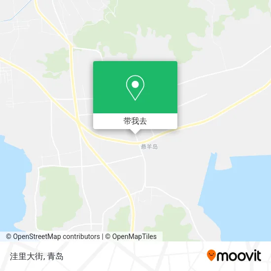洼里大街地图