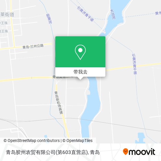 青岛胶州农贸有限公司(第603直营店)地图