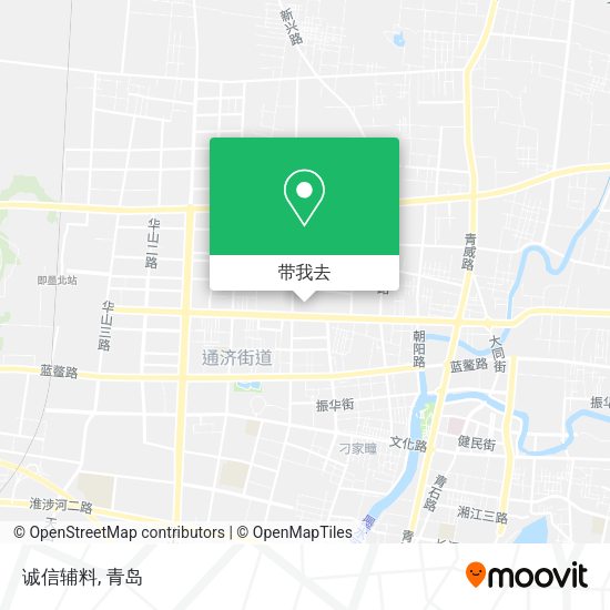 诚信辅料地图