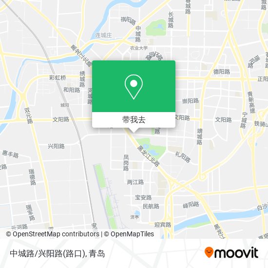 中城路/兴阳路(路口)地图