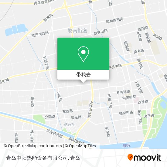 青岛中阳热能设备有限公司地图