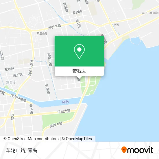 车轮山路地图