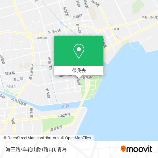 海王路/车轮山路(路口)地图