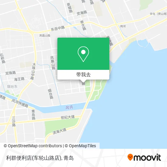 利群便利店(车轮山路店)地图