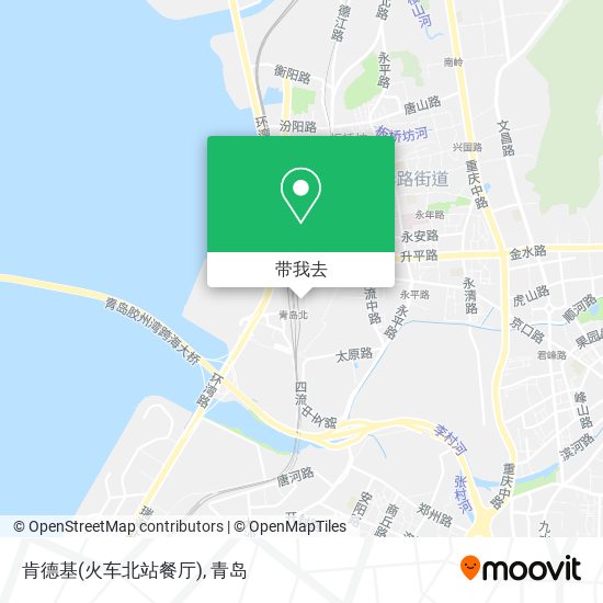 肯德基(火车北站餐厅)地图