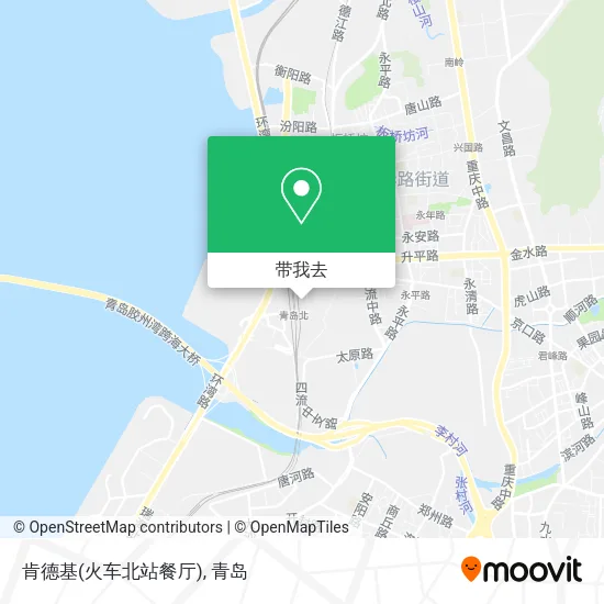 肯德基(火车北站餐厅)地图