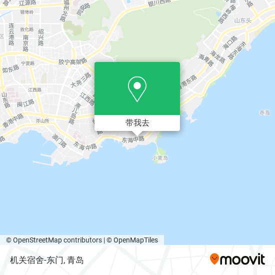 机关宿舍-东门地图