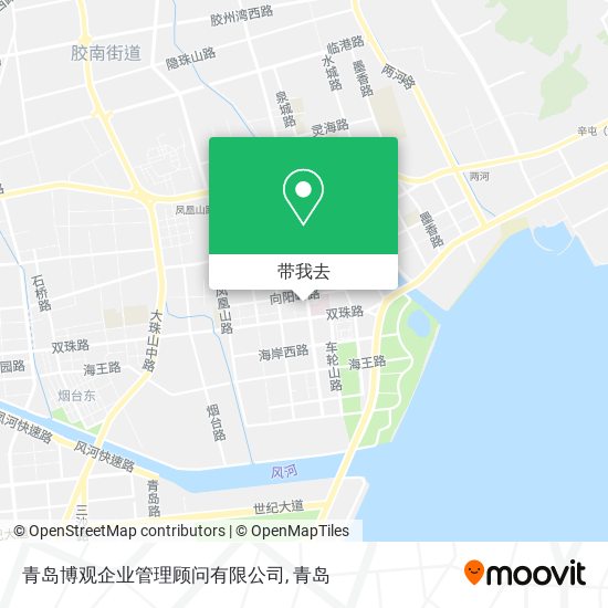 青岛博观企业管理顾问有限公司地图