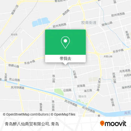 青岛醉八仙商贸有限公司地图