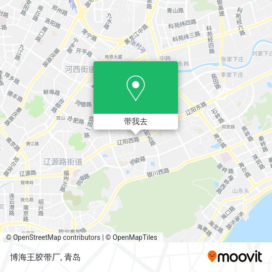 博海王胶带厂地图