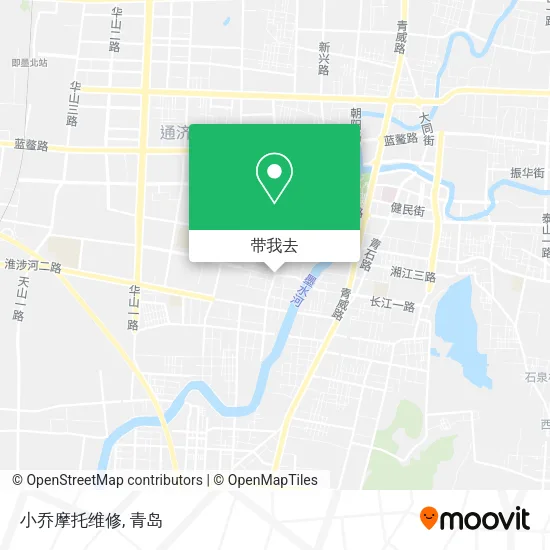 小乔摩托维修地图