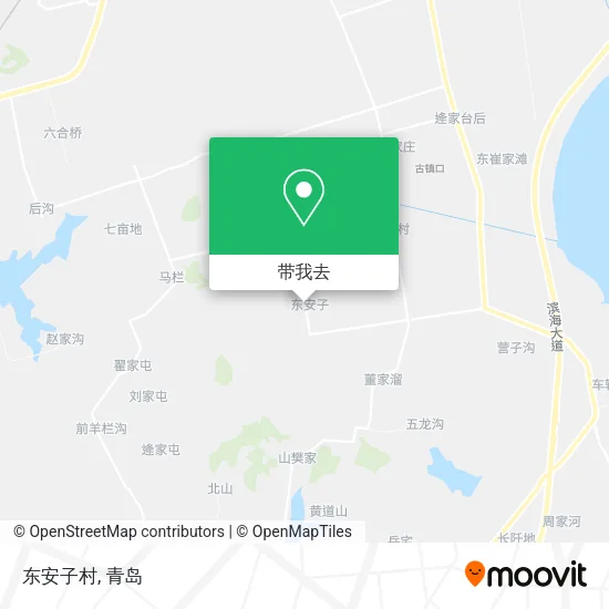 东安子村地图