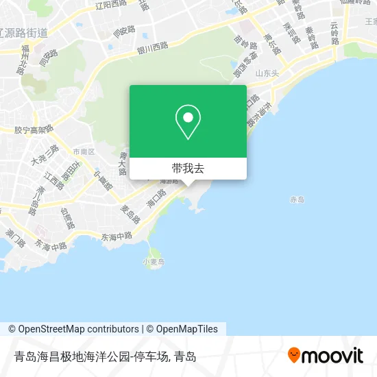 青岛海昌极地海洋公园-停车场地图