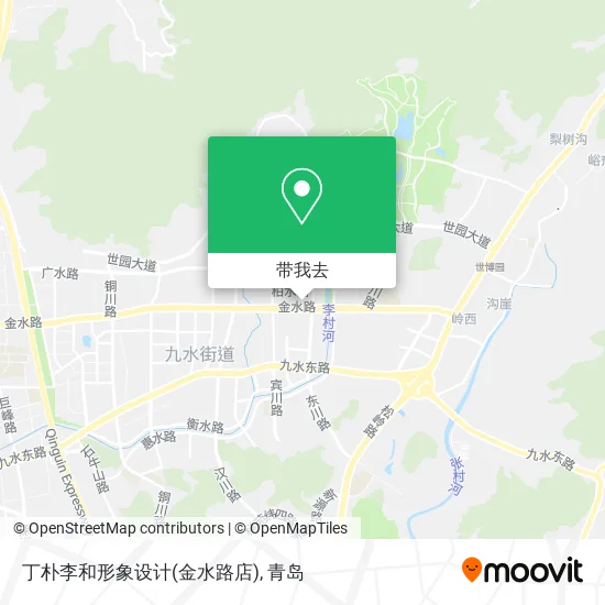 丁朴李和形象设计(金水路店)地图
