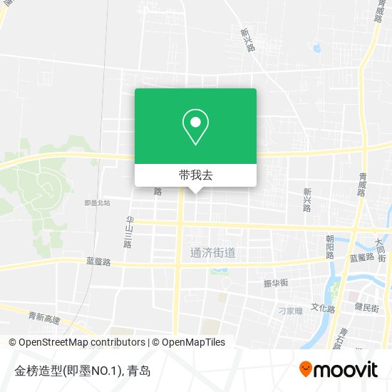 金榜造型(即墨NO.1)地图