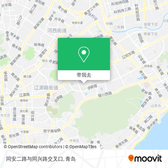 同安二路与同兴路交叉口地图