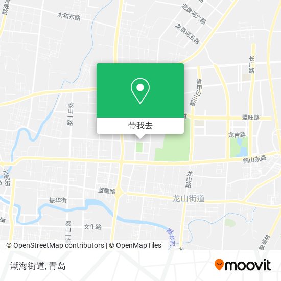 潮海街道地图