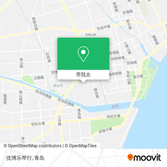 优博乐琴行地图