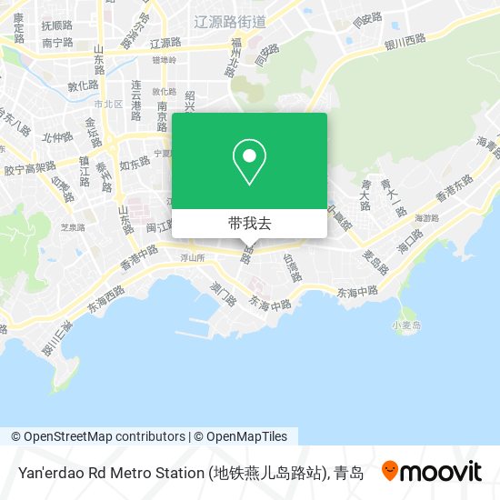 Yan'erdao Rd Metro Station (地铁燕儿岛路站)地图
