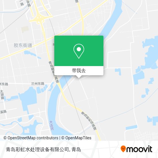 青岛彩虹水处理设备有限公司地图