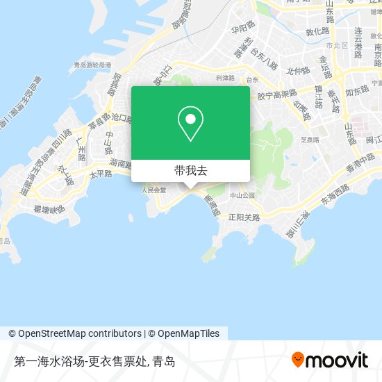 第一海水浴场-更衣售票处地图