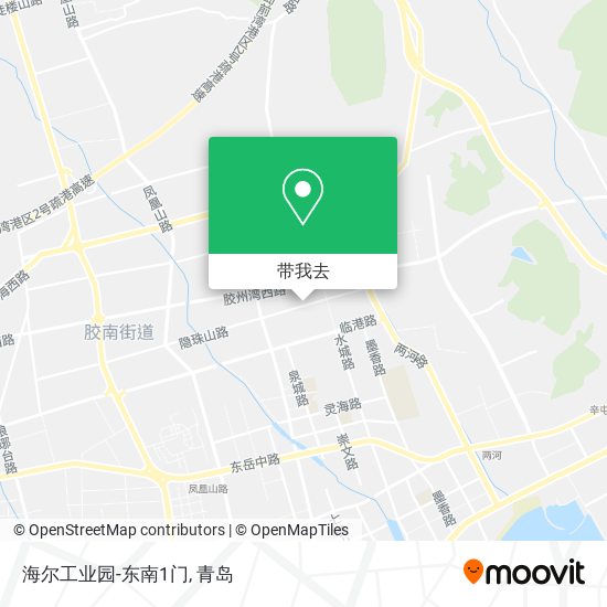 海尔工业园-东南1门地图