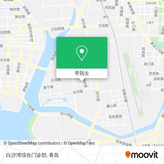 白沙湾综合门诊部地图
