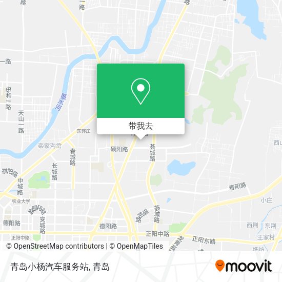 青岛小杨汽车服务站地图