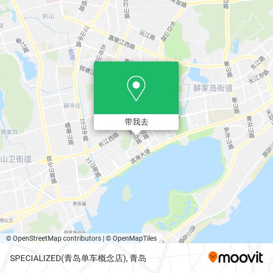 SPECIALIZED(青岛单车概念店)地图