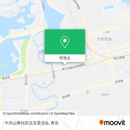 中共山角社区总支委员会地图