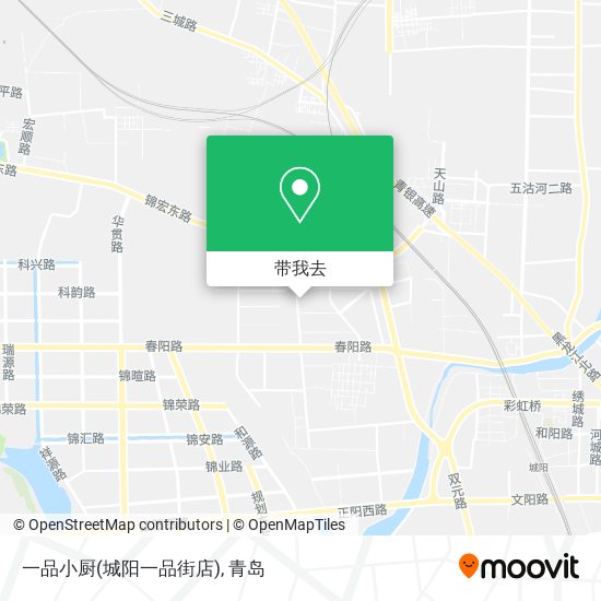 一品小厨(城阳一品街店)地图